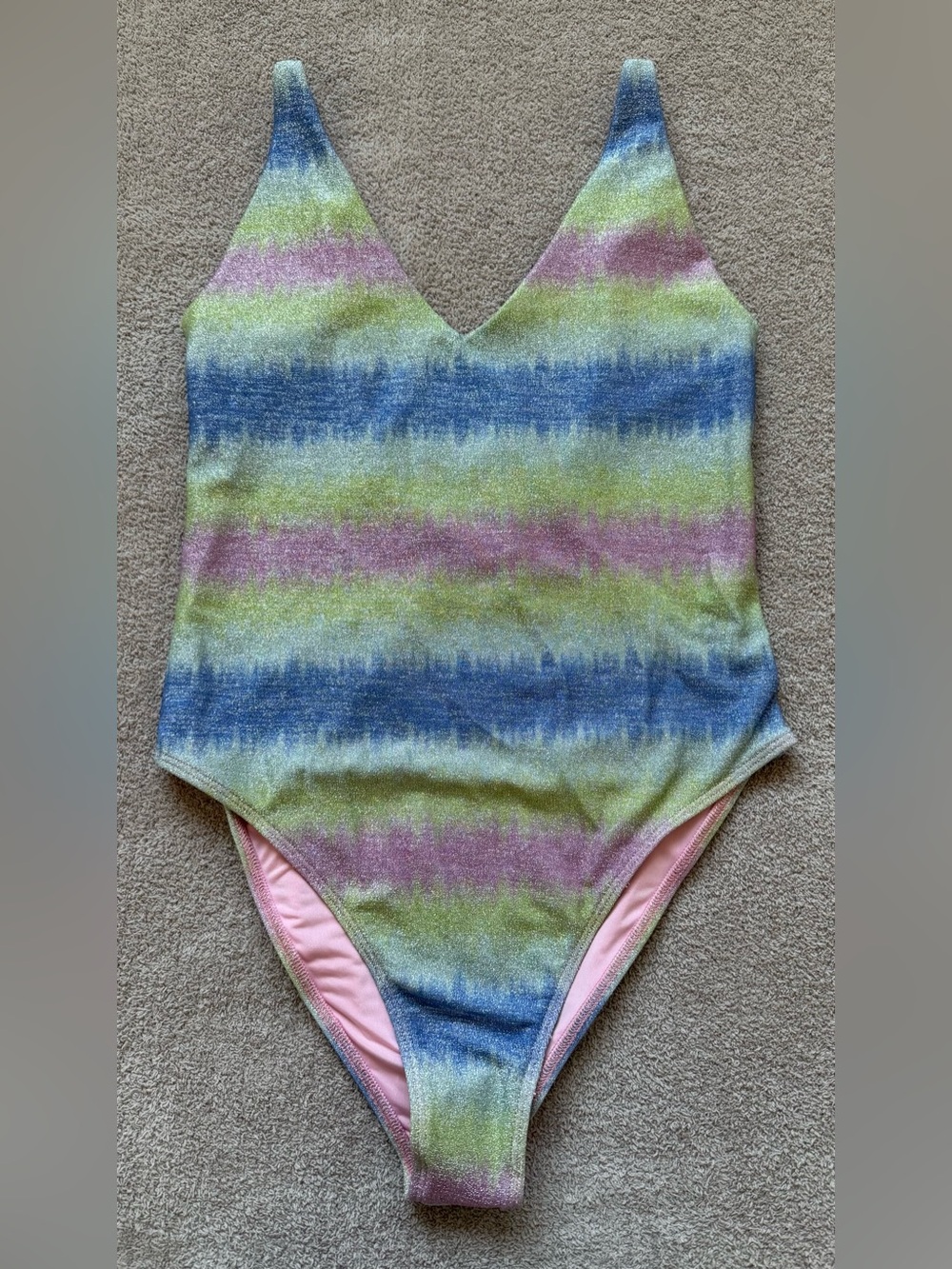 Beach Riot - Reese One Piece - Cotton Candy Ombré Shine